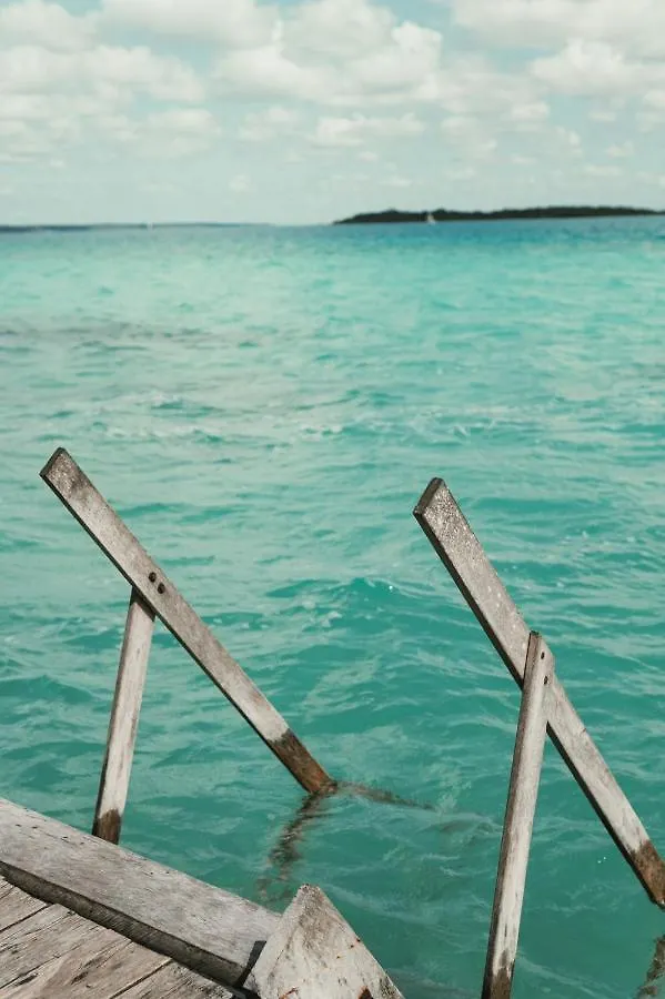 Dom wakacyjny Amura - Lake House Bacalar Meksyk